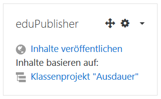 eduPublisher Inhalte basieren auf