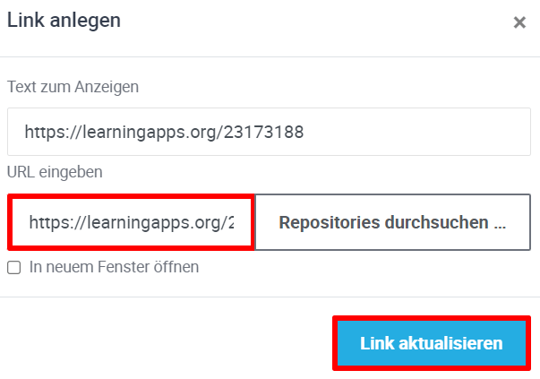 learningapps verlinke
