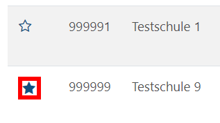 bevorzugte Schule setzen